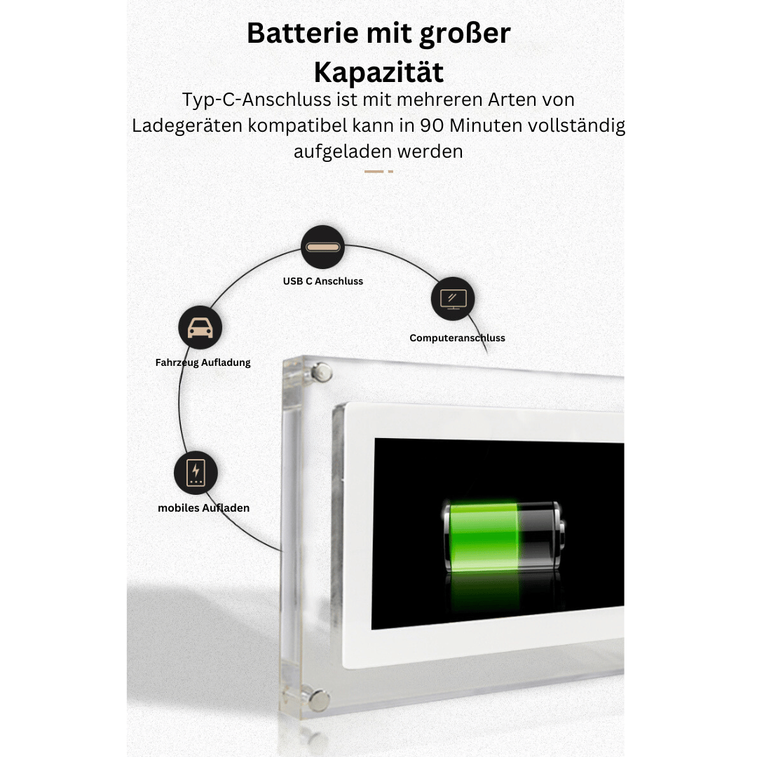 Digitaler Foto Videorahmen